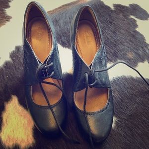 Clark’s Mary Jane lace ups